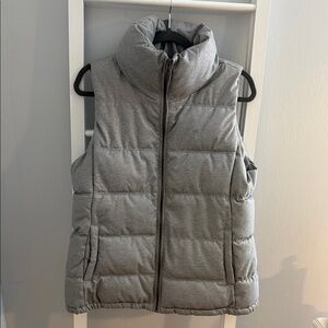 Old Navy Gray Puffer Vest